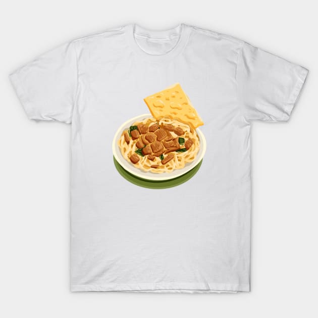 Indonesian Chicken Noodle T-Shirt by Nadia Nurhanifa